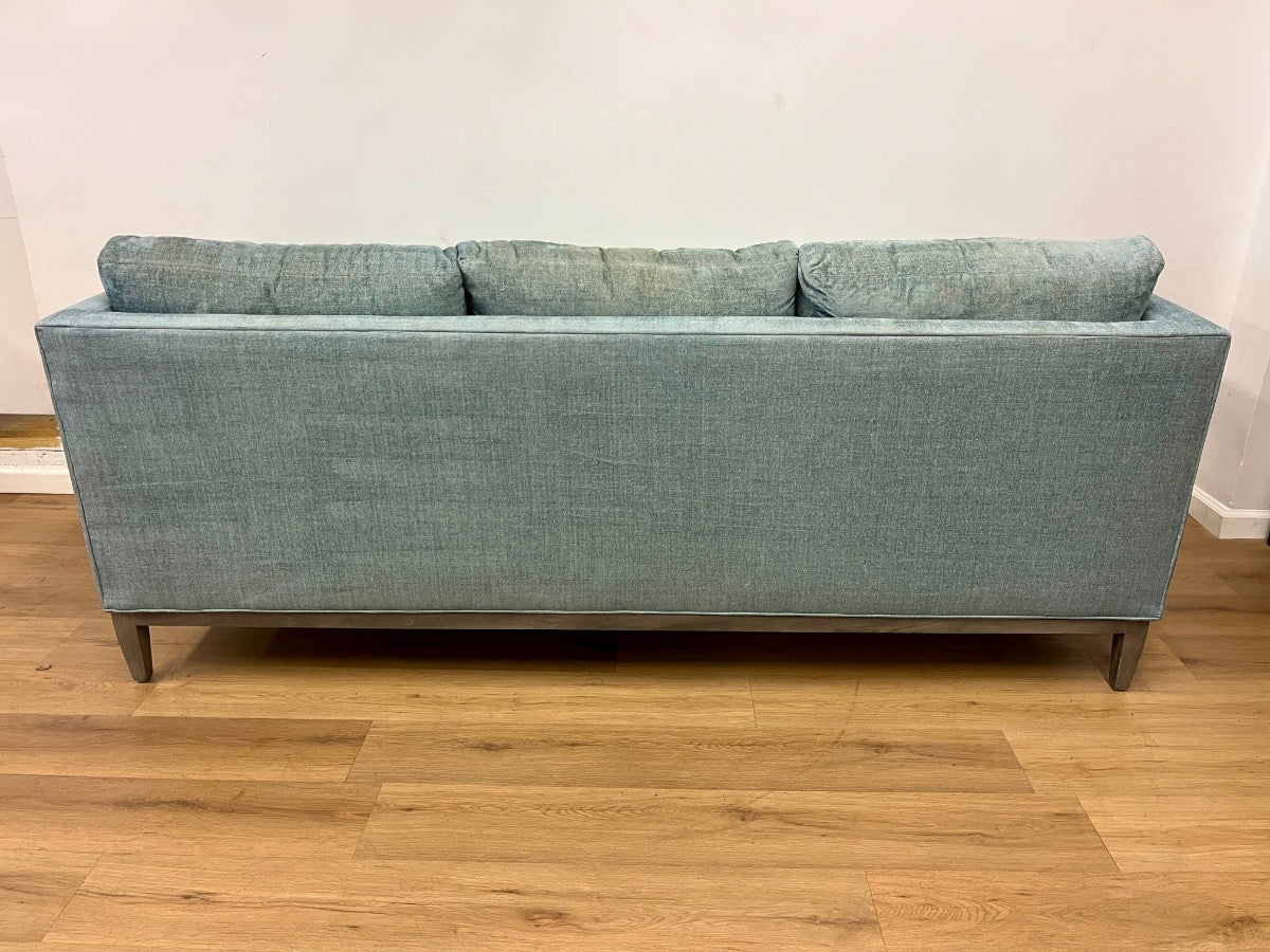 Lillian August Bailey Sofa in Granbury Tranquil Fabric