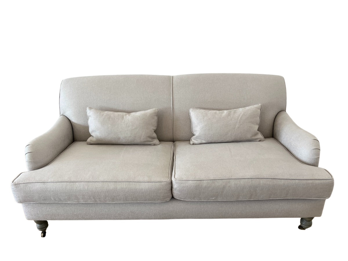 Cisco English Roll Arm Beaumont Loveseat