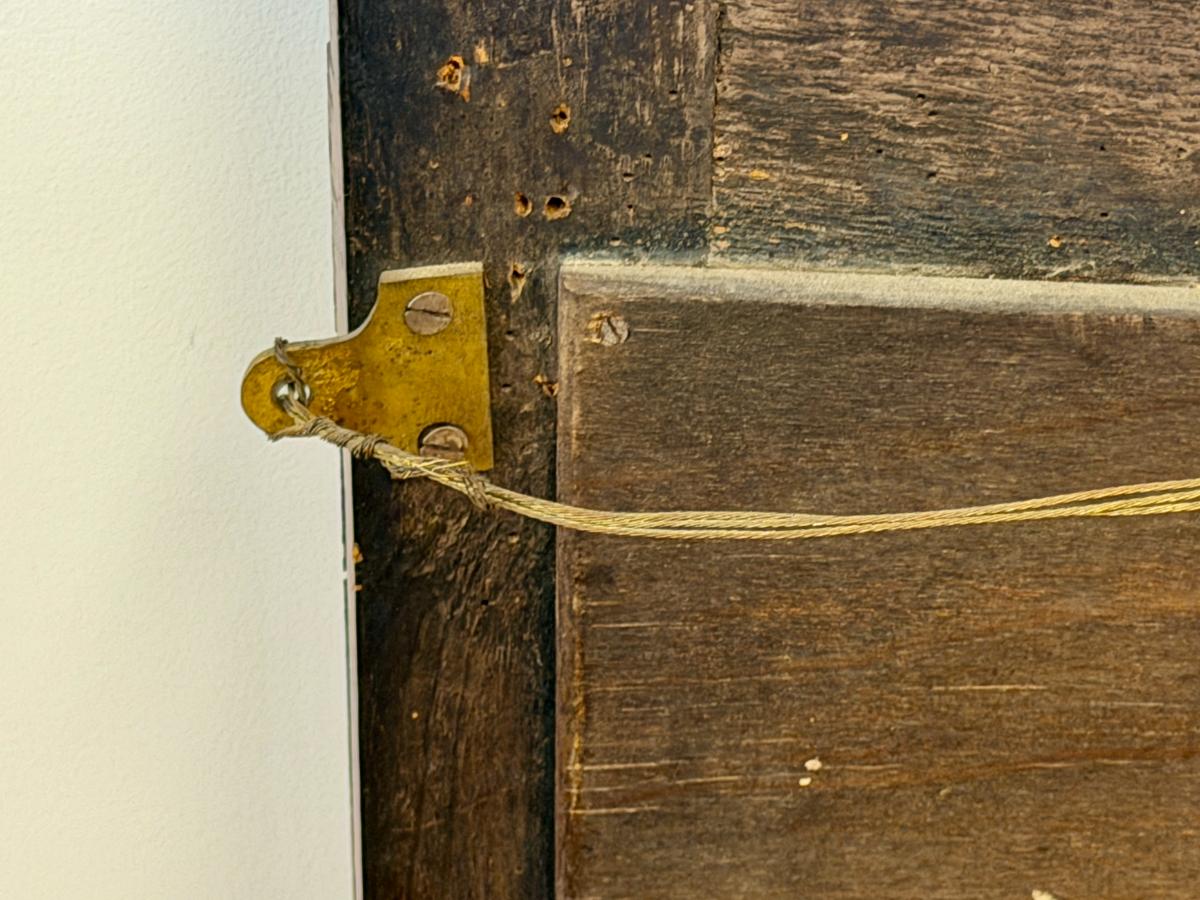 Antique Mahogany Mirror