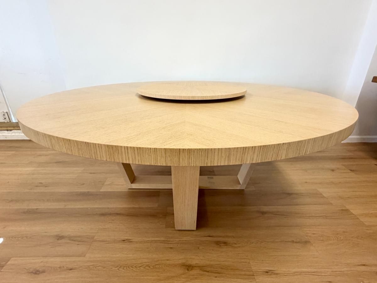 B&B Italia “Xilos” Round Circular Dining Table, 70in