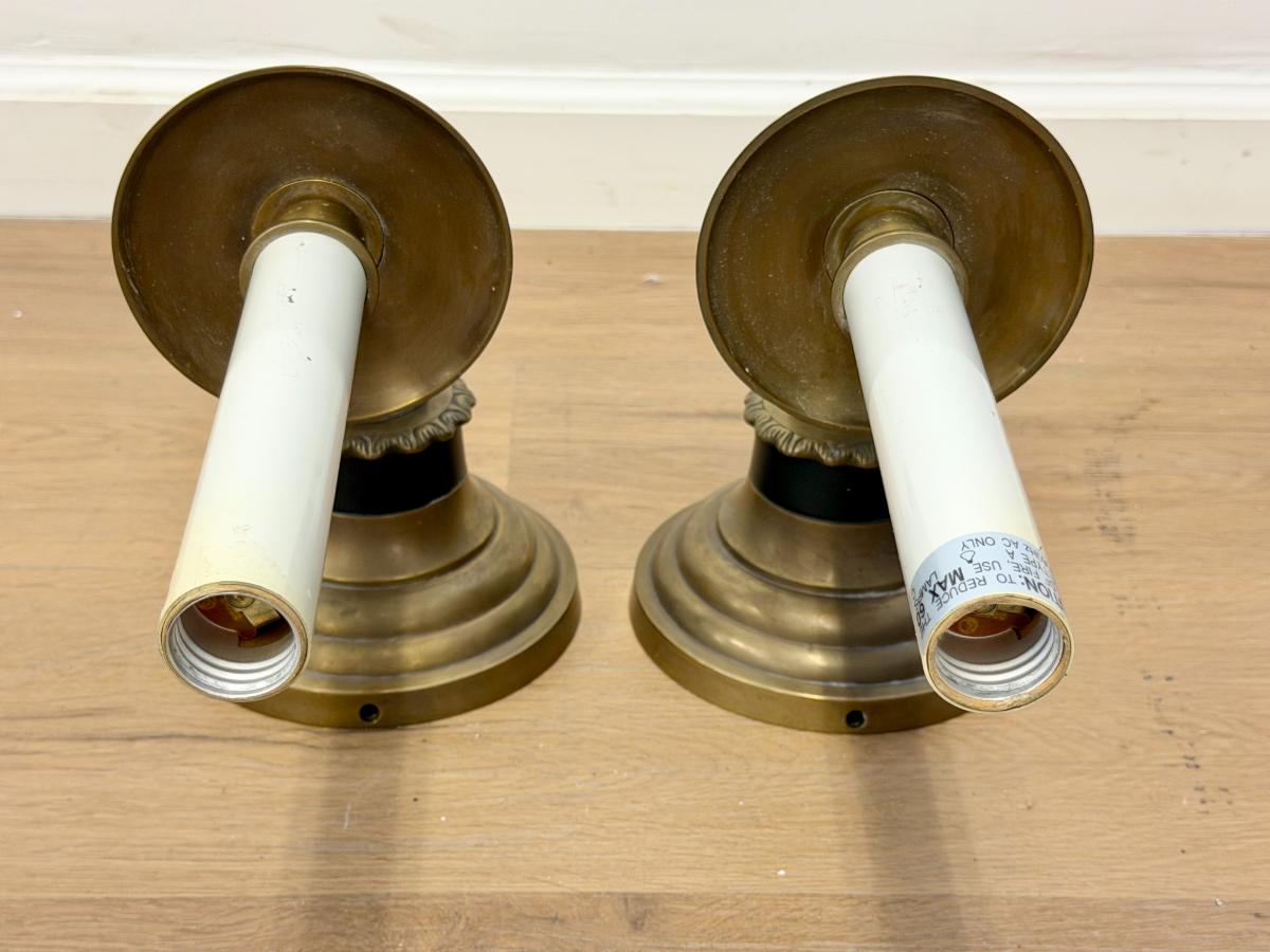 Brass Hand Wall Sconces