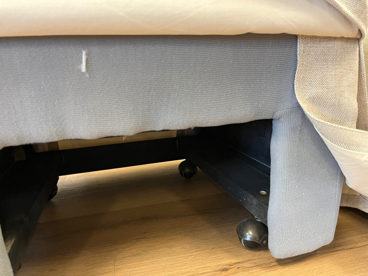 Restoration Hardware Low Belgian Slipcovered Arm Chairs, Set of 4