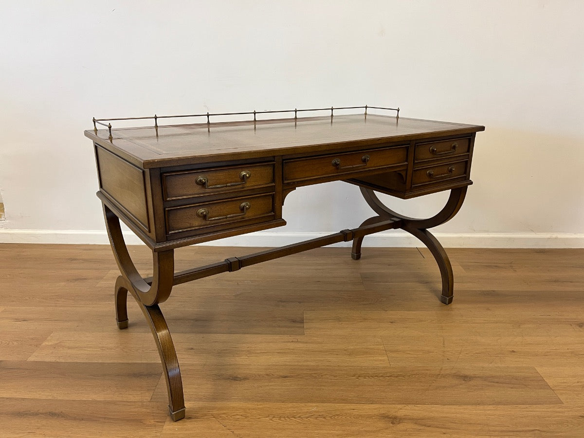 Sligh Lowry Campaign Style Writing Desk