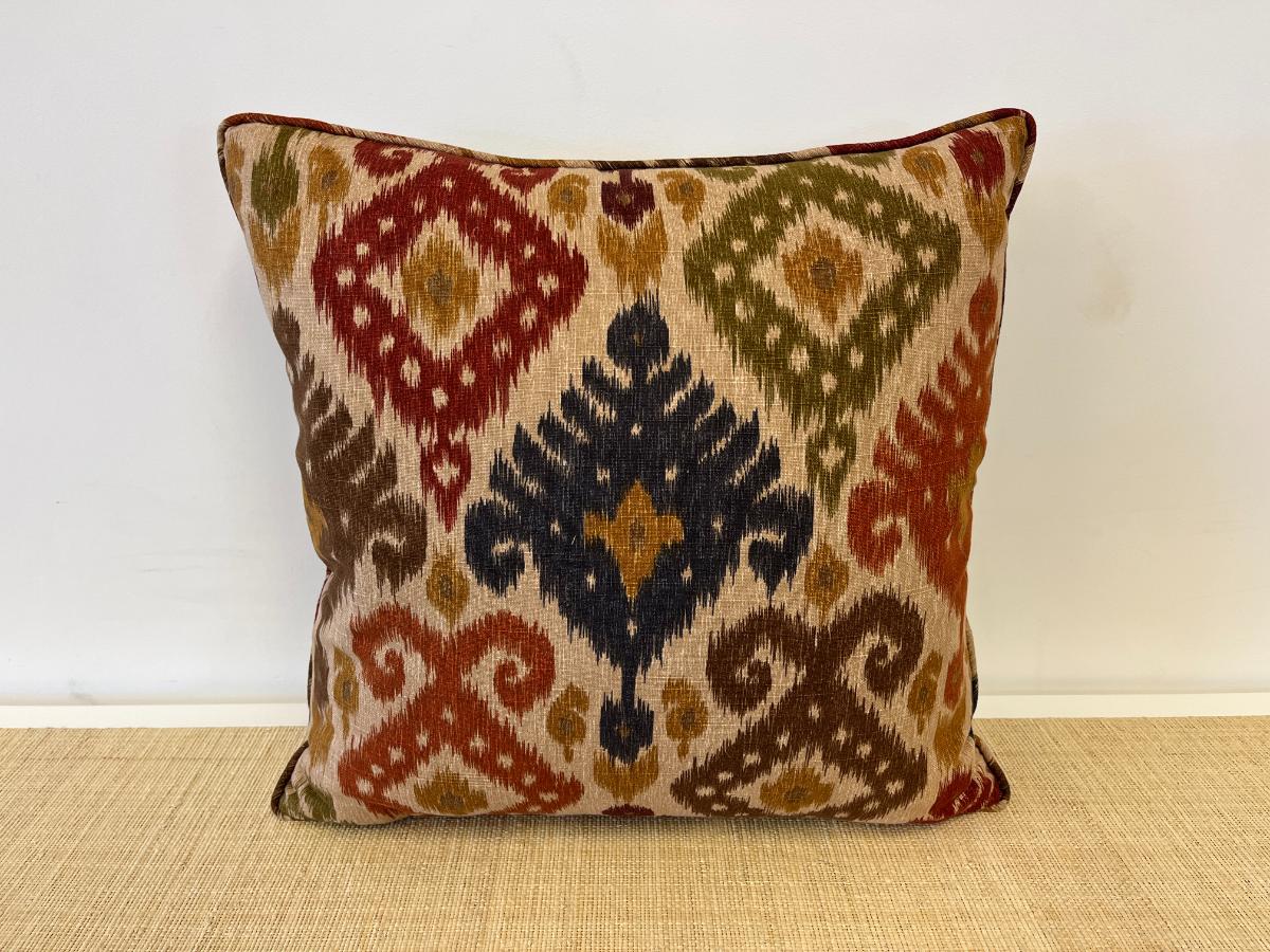 Designer Ikat Pillow
