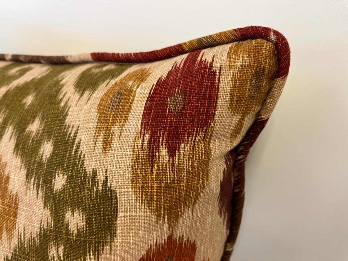 Designer Ikat Pillow