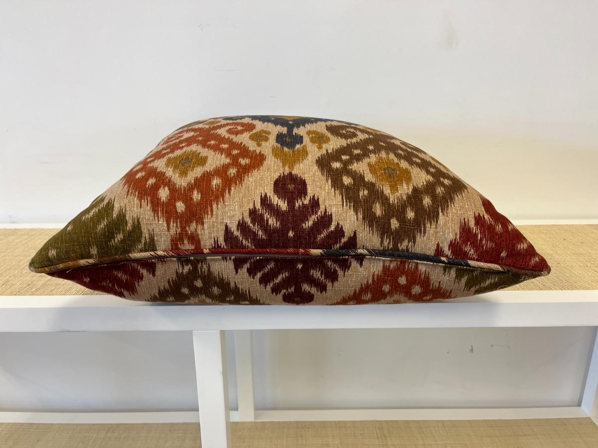 Designer Ikat Pillow
