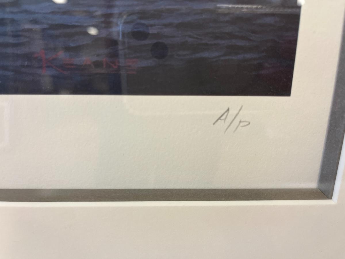 Michael Keane Pencil-Signed Limited Edition Lithographs, “America’s Cup 1876” & “Wung Out”