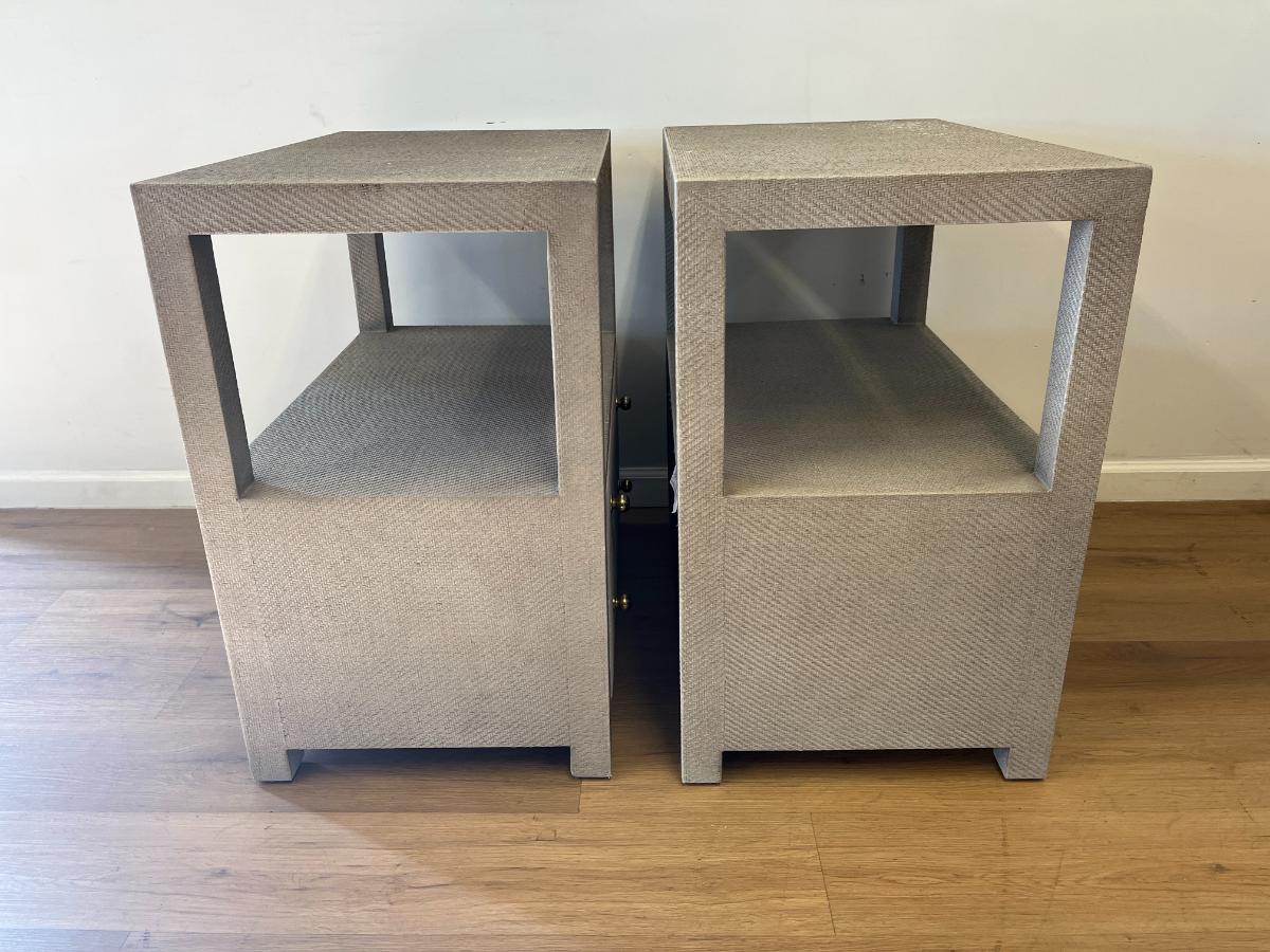World’s Away Hattie Side Tables, Pair