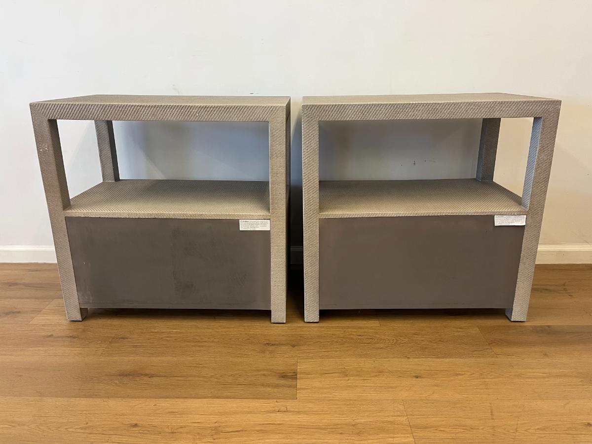 World’s Away Hattie Side Tables, Pair