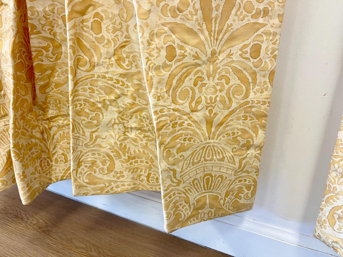 Campanelle Fortuny Window Panels, Set of Four