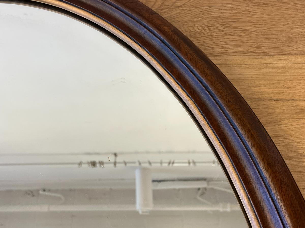 Vintage Henkel Harris Oval Mirror