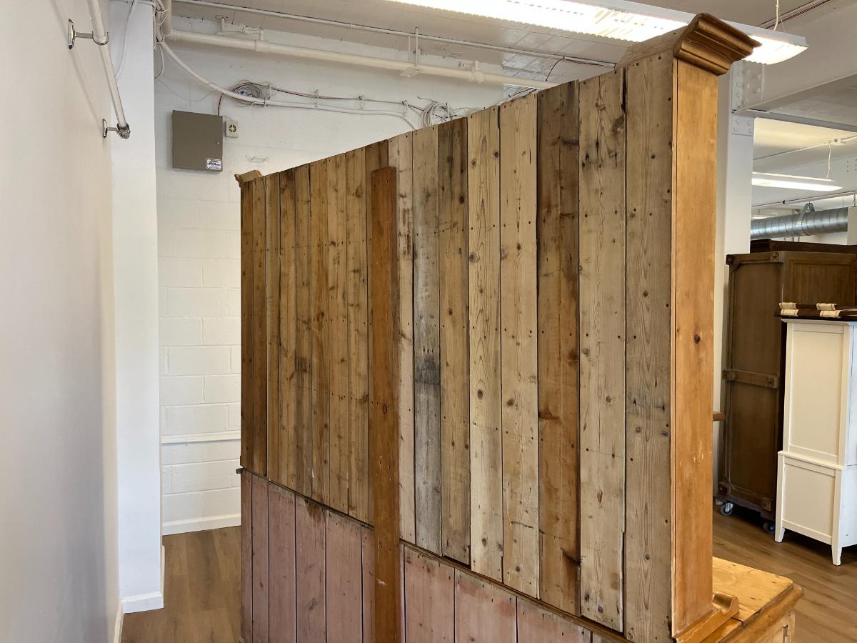 19th C. English Pine Lancashire Dresser