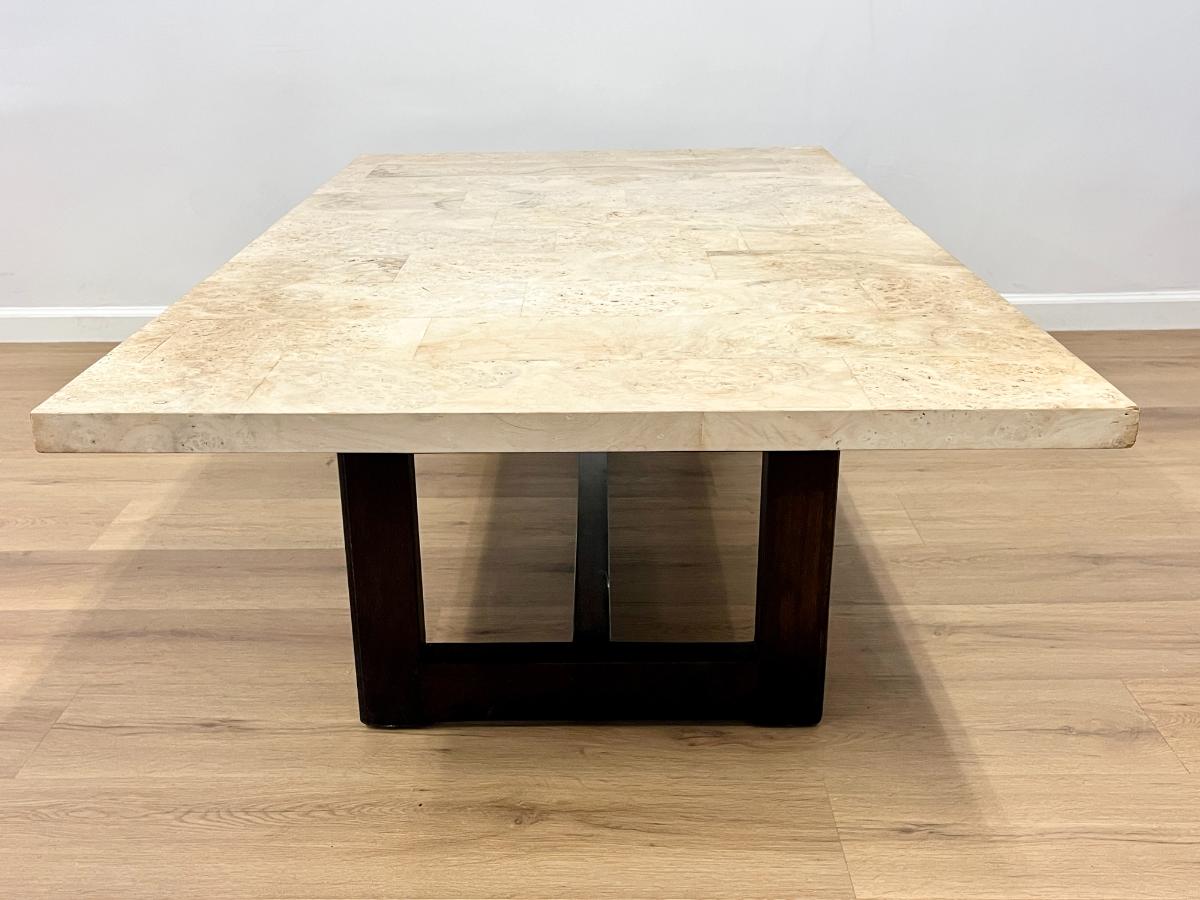 Lillian August Burlwood Coffee Table