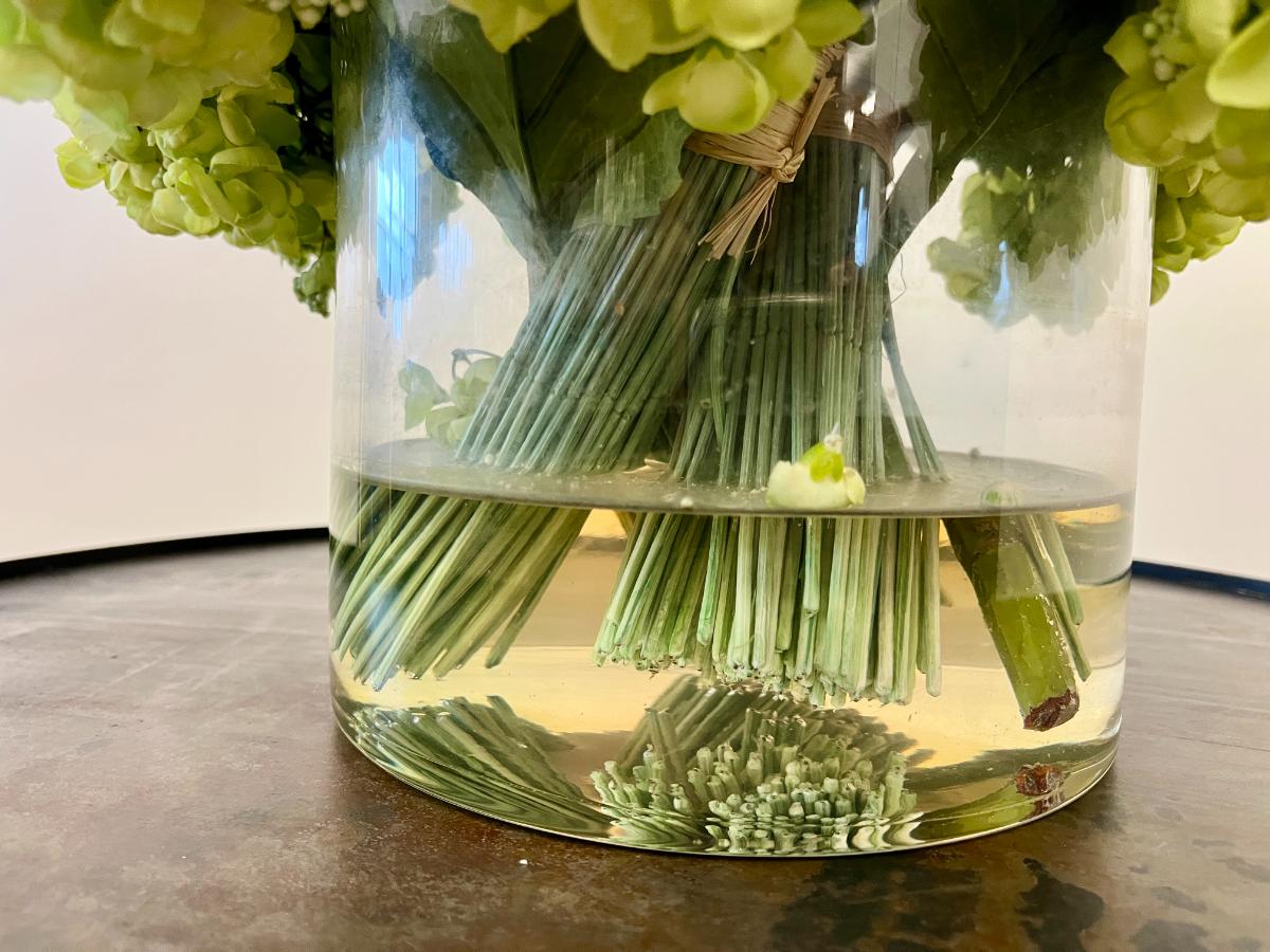 Faux Hydrangea Arrangement