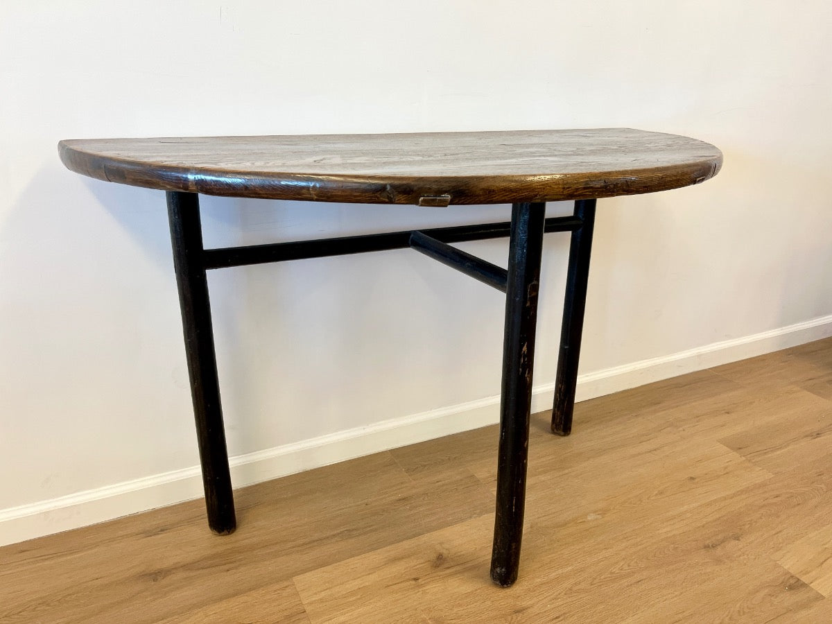 Chinese Half Moon Table