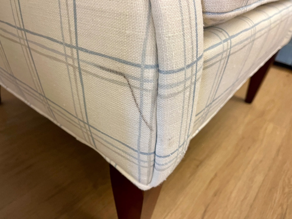 Hickory Chair Albert Chairs in Custom Fritz Porter Fabric, Pair