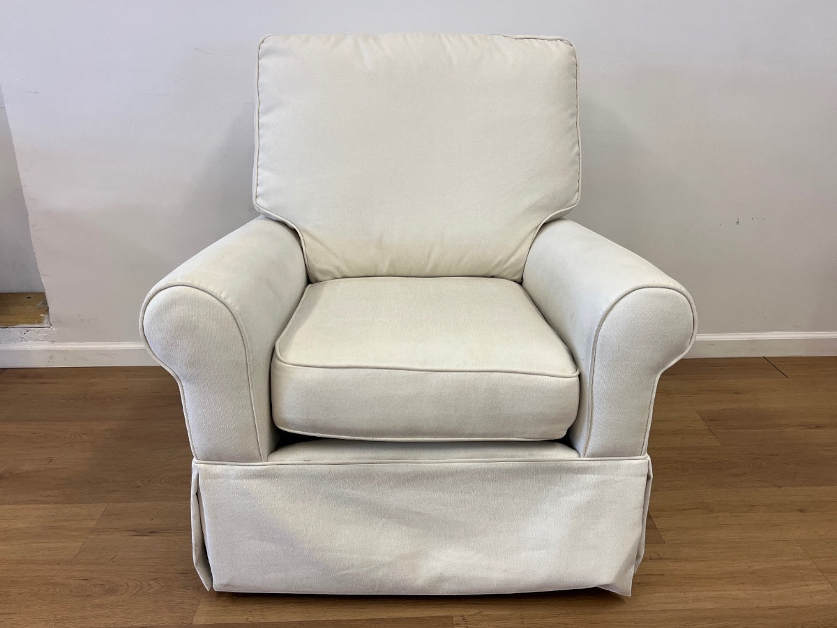 Pottery Barn Comfort Swivel Glider