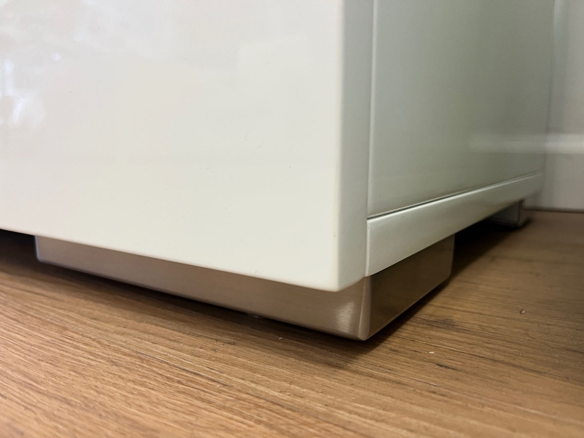 CB2 Fuel White Credenzas, Pair
