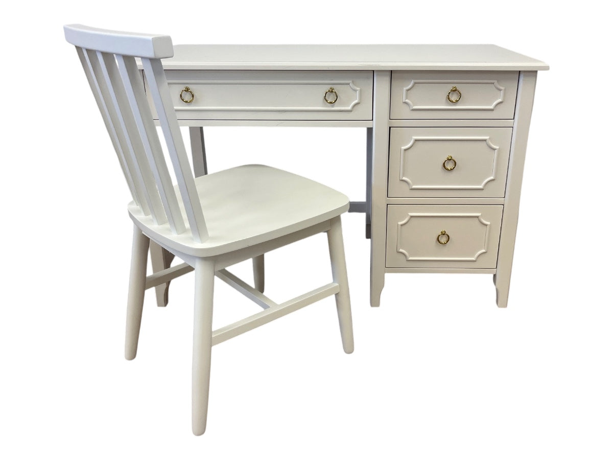 Pottery Barn Ava Regency Storage Desk and Chair