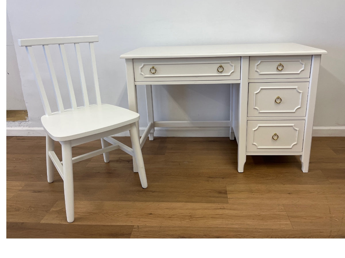 Pottery Barn Ava Regency Storage Desk and Chair