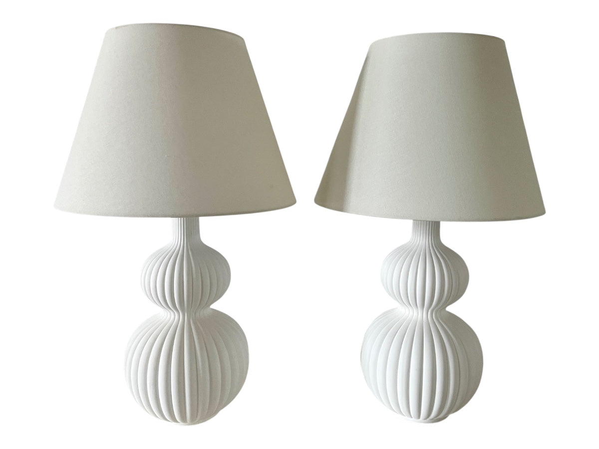 Lucille Table Lamps by Alexa Hampton for Visual Comfort, Pair