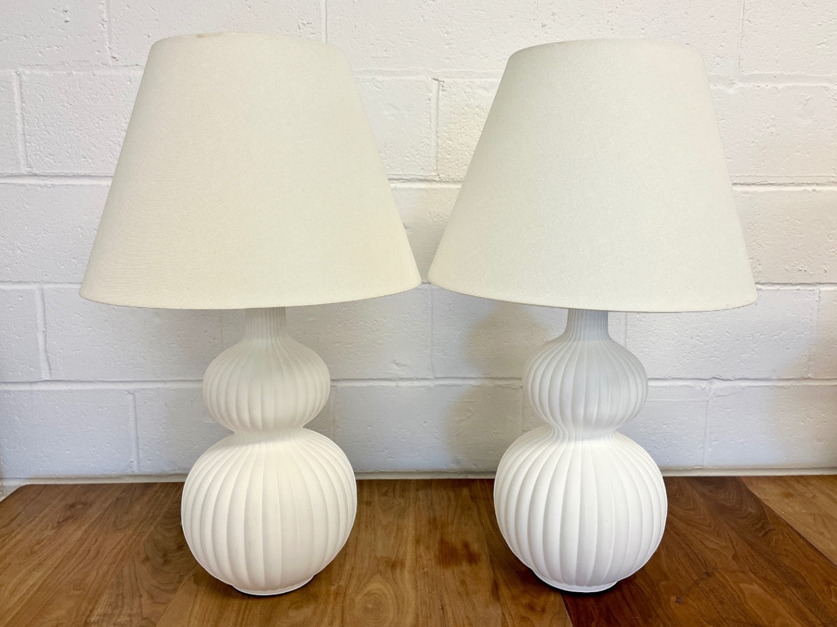Lucille Table Lamps by Alexa Hampton for Visual Comfort, Pair