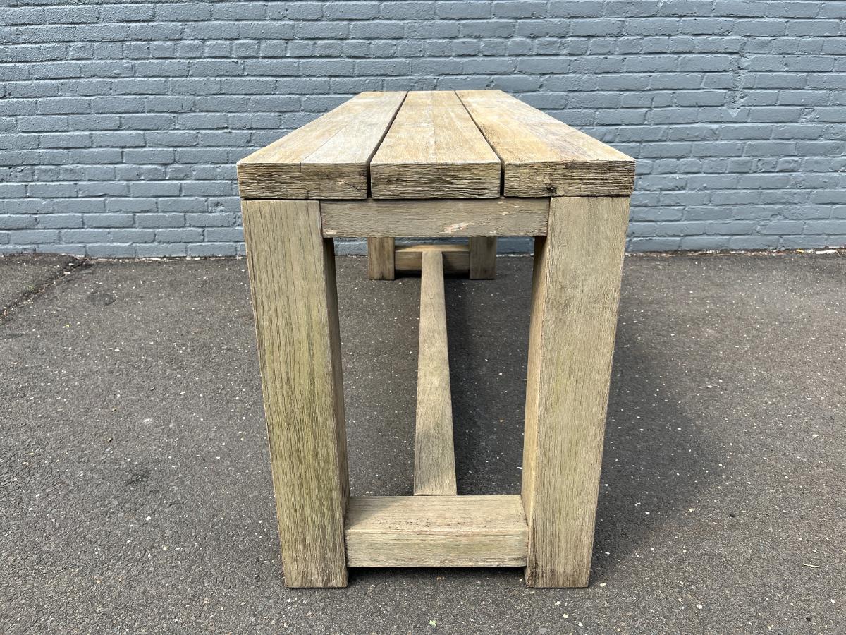 RH French Beam Console Table, 2 of 2