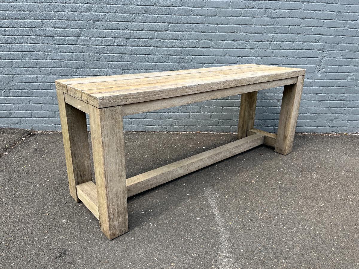 RH French Beam Console Table, 2 of 2