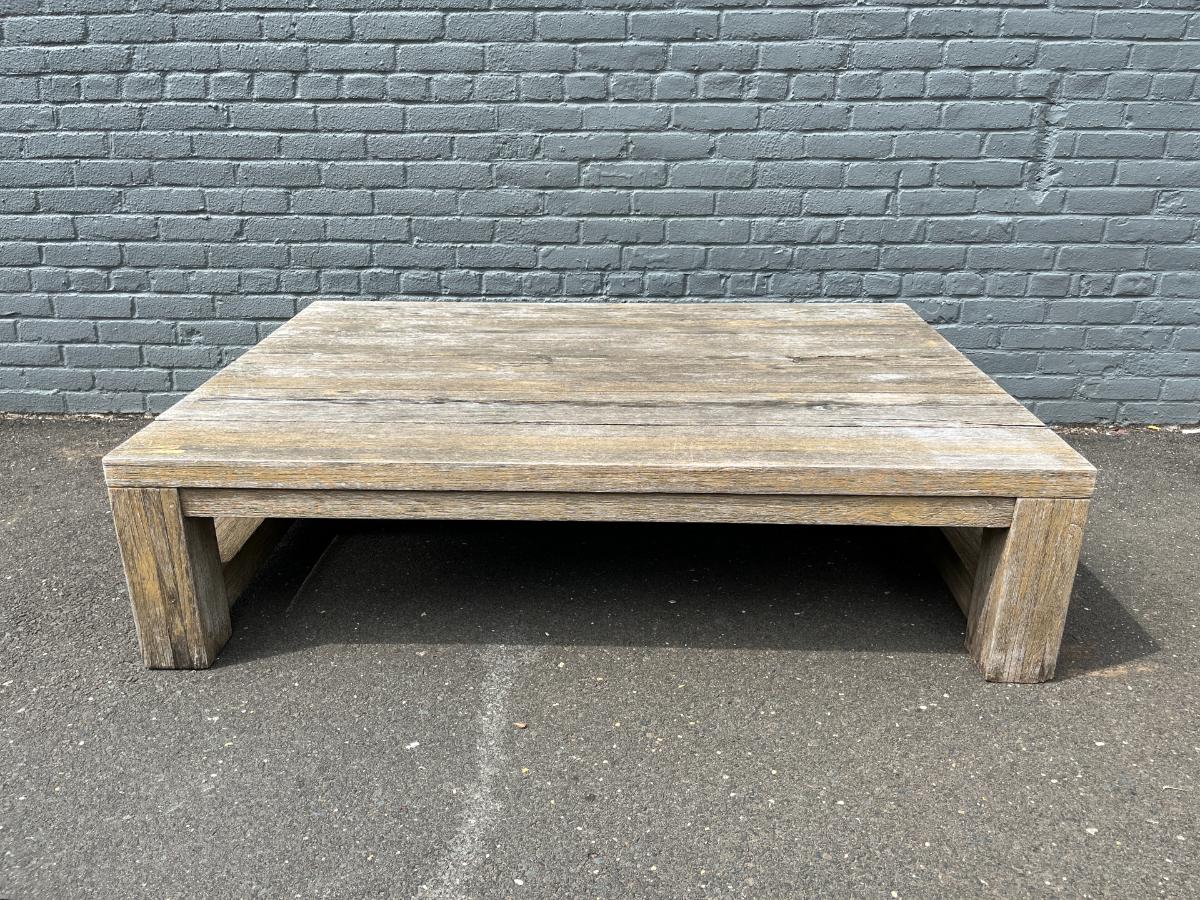 RH French Beam Coffee Table, 1 of 2