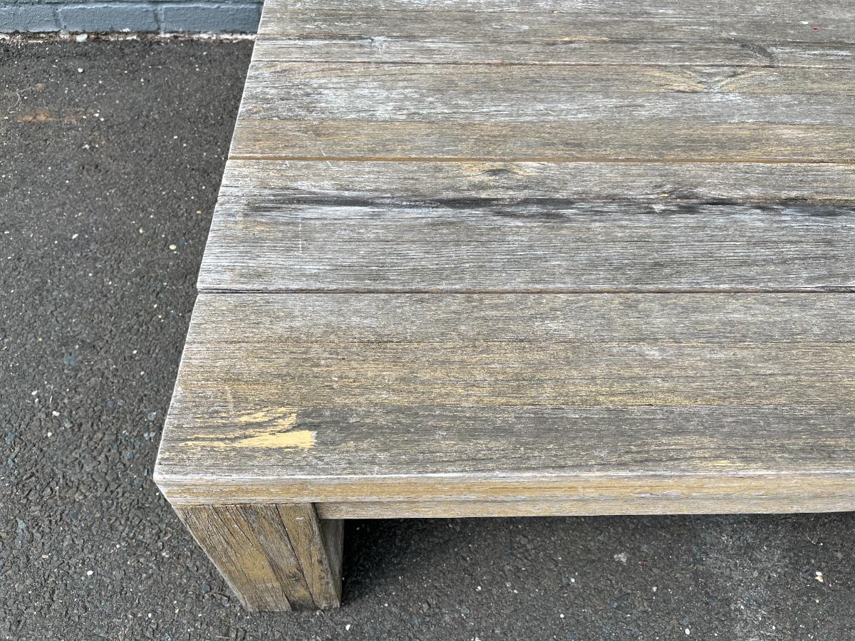 RH French Beam Coffee Table, 1 of 2