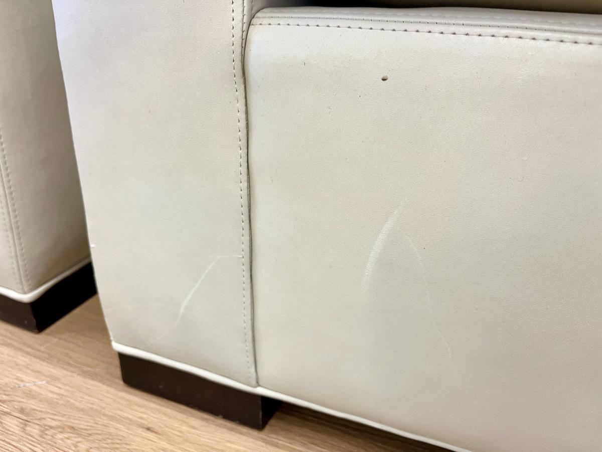 Coach Furniture Collection for Baker Leather Chairs, Pair