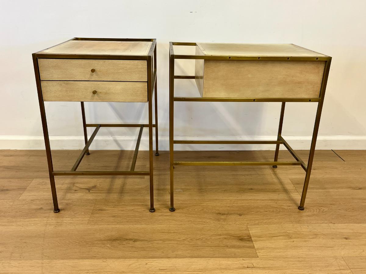 Paul McCobb for Calvin Furniture “Irwin Collection” Nightstands, Pair