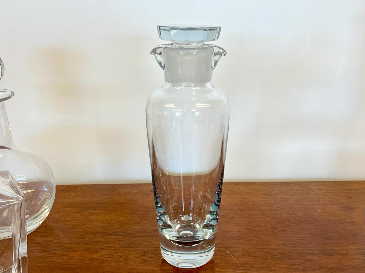 Collection of Crystal Decanters, Set of 15