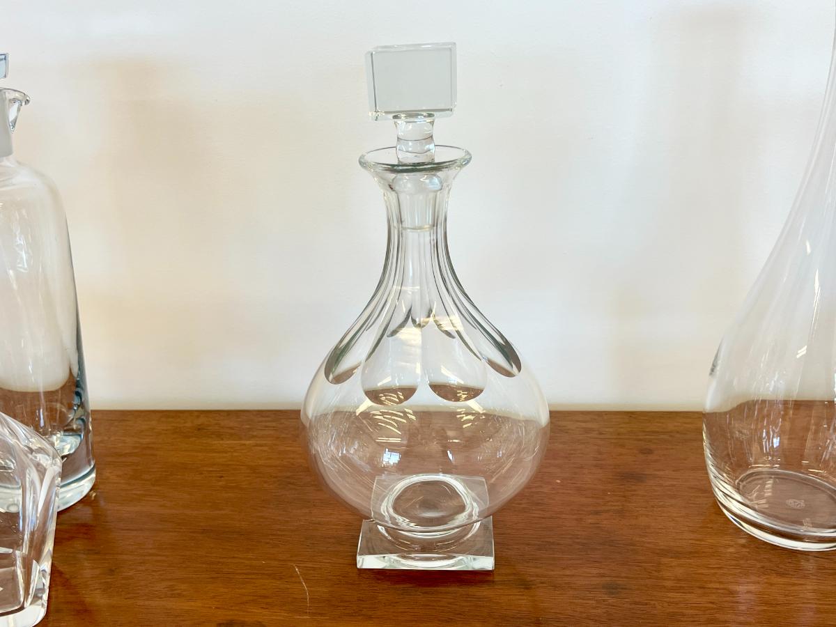 Collection of Crystal Decanters, Set of 15