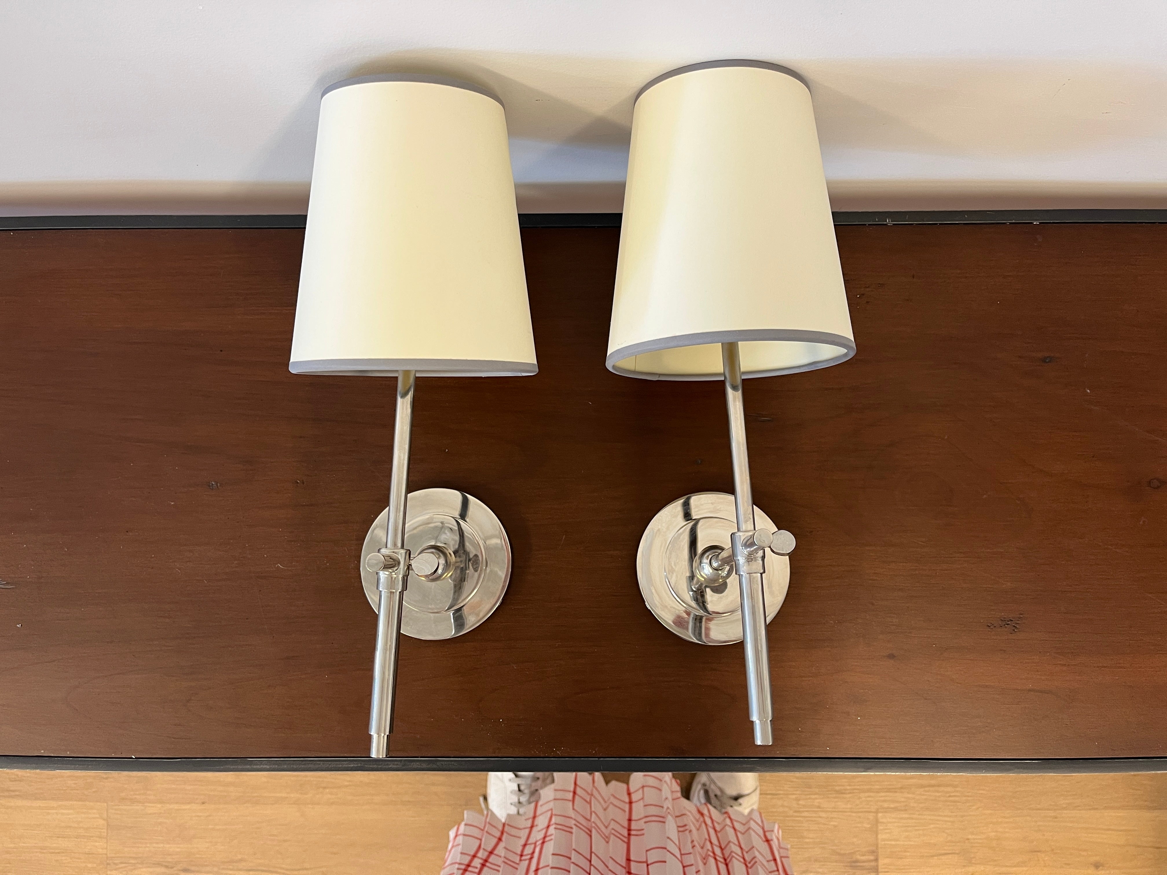 Visual Comfort Single Bryant Wall Sconce, Pair