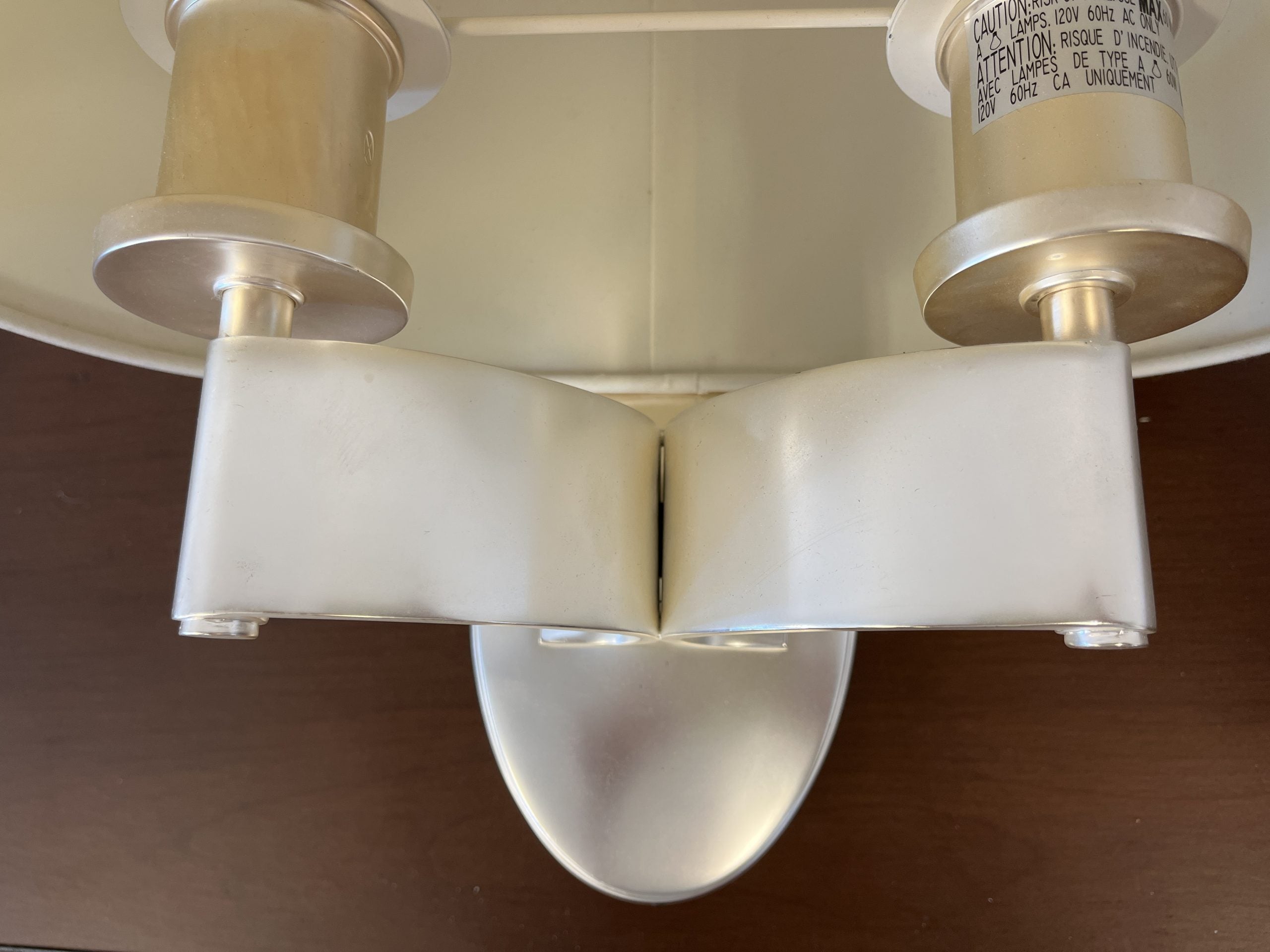 Visual Comfort Graceful Ribbon Double Sconce in Brushed Nickel, Pair (2 of 2)