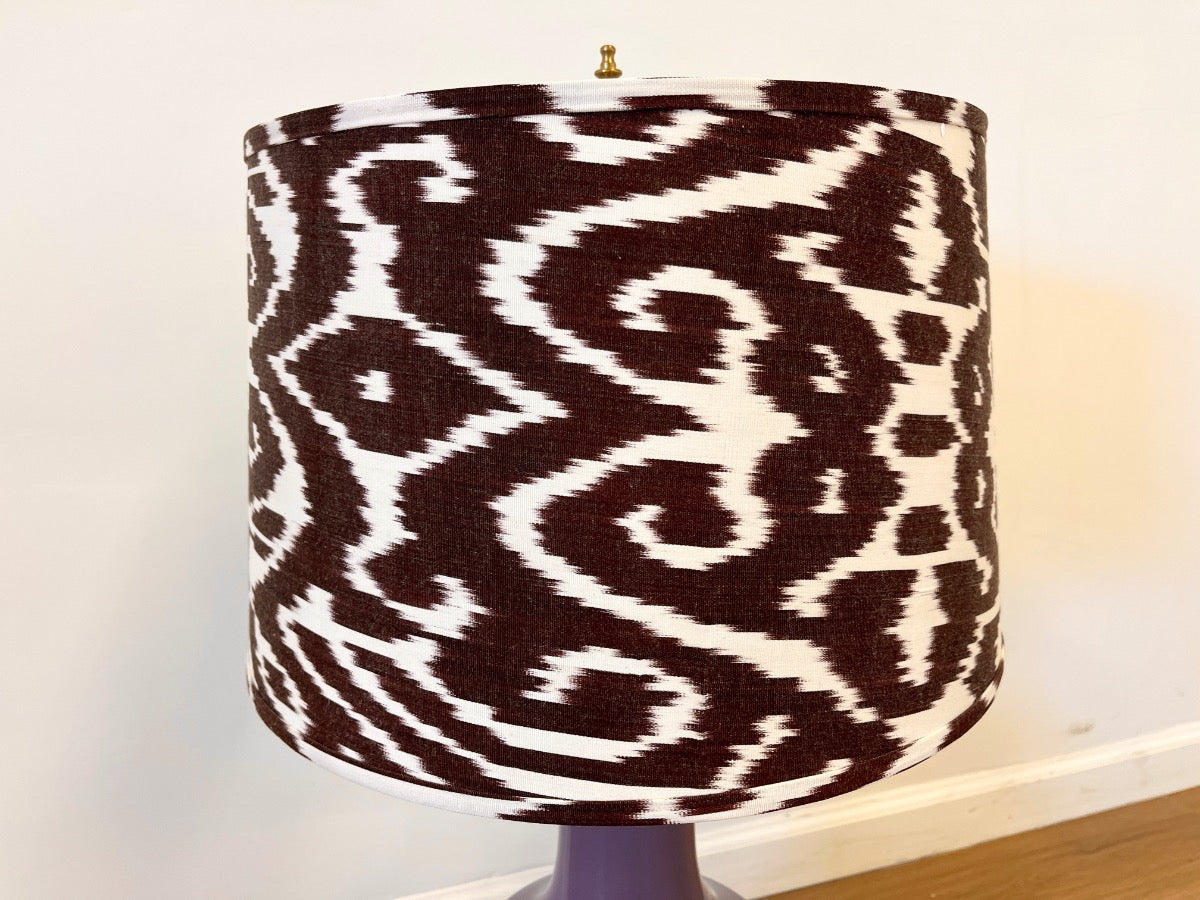 Villa & House Thalia Lilac Table Lamp with Custom Shade