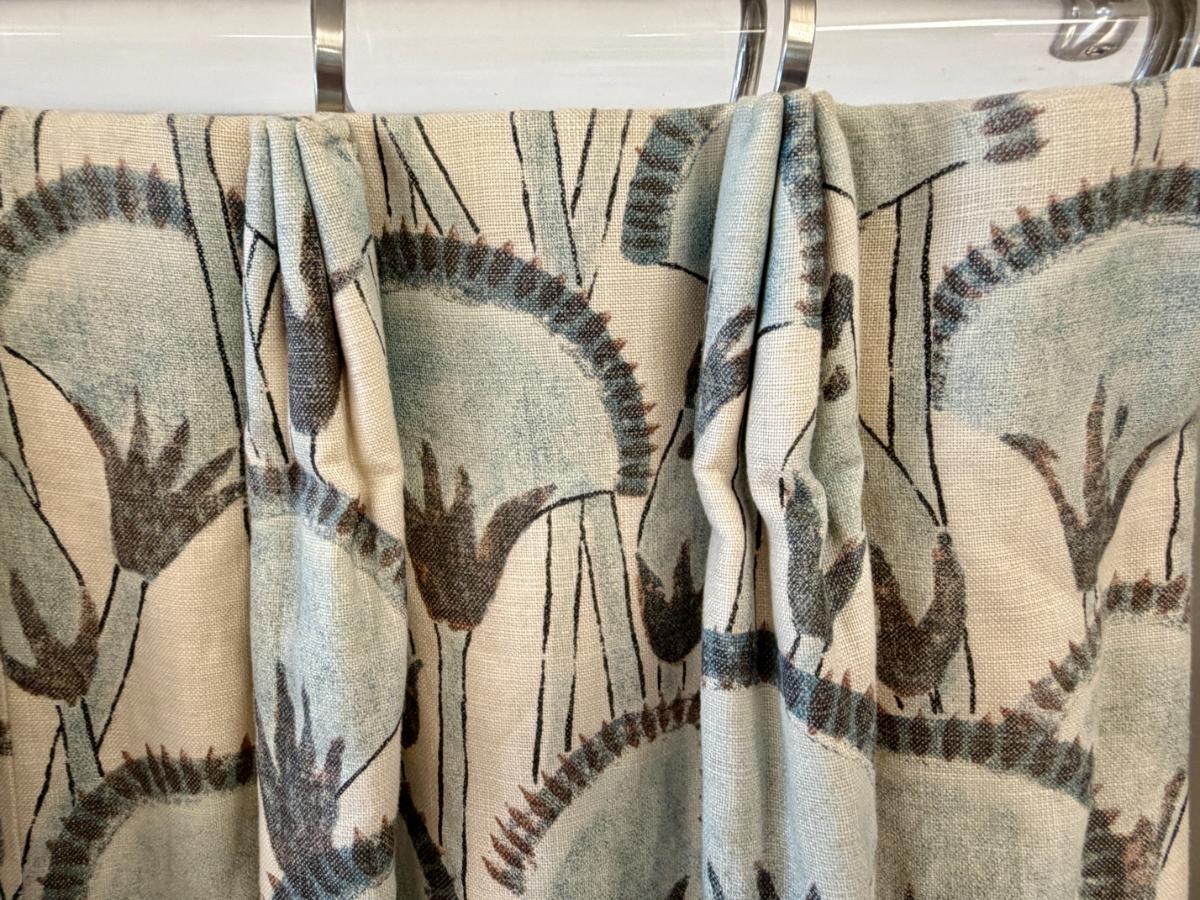Papyrus by Katie Leede Panels in Amulet Colorway, Set of 2 Panels