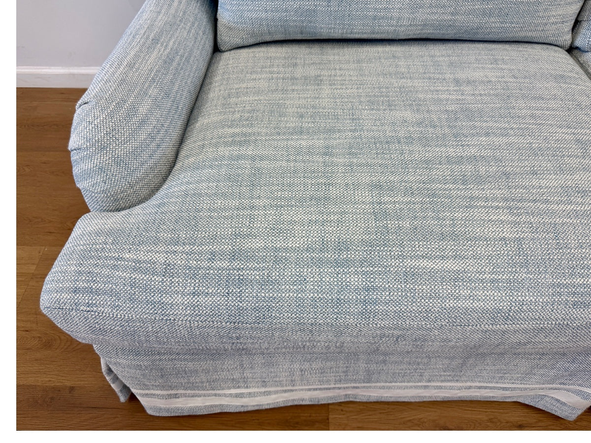 Lee Industries Custom Loveseat with Trimmed Skirt