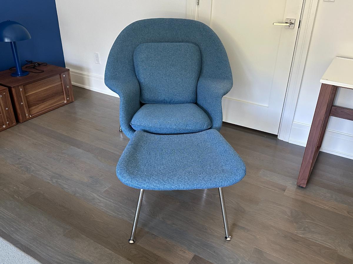 Modway Womb Style Chair and Ottoman