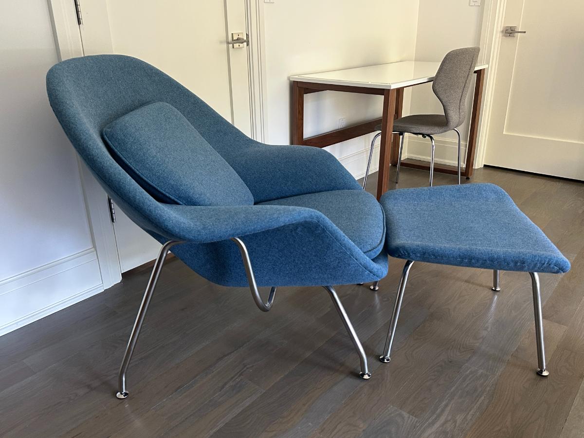 Modway Womb Style Chair and Ottoman