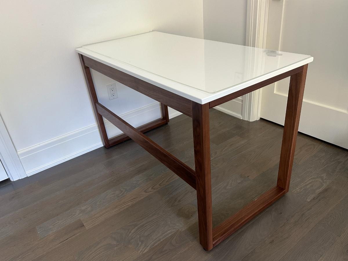 Custom Desk with Room & Board Chair