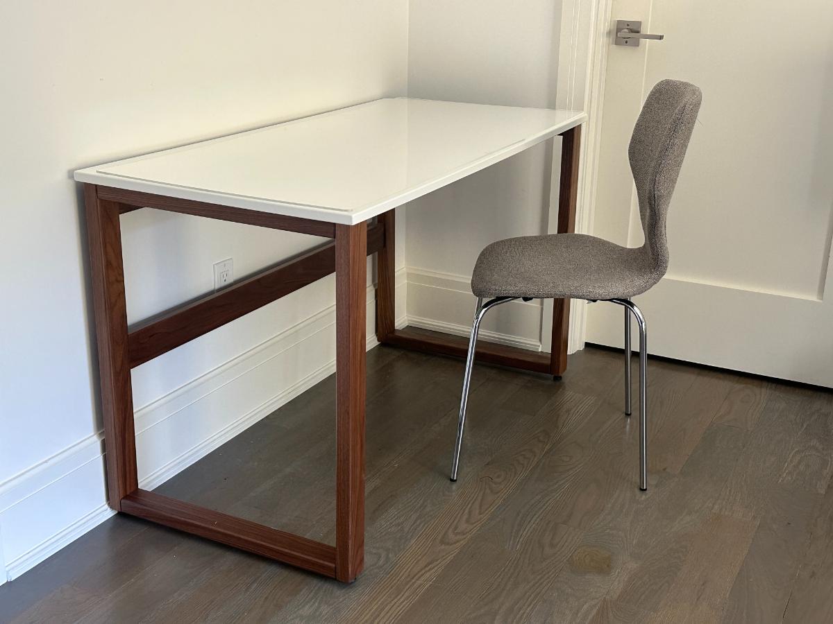 Custom Desk with Room & Board Chair