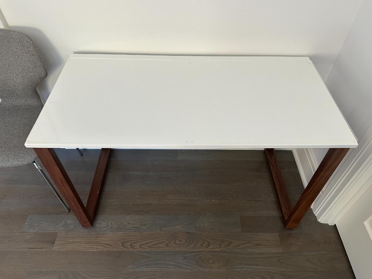 Custom Desk with Room & Board Chair