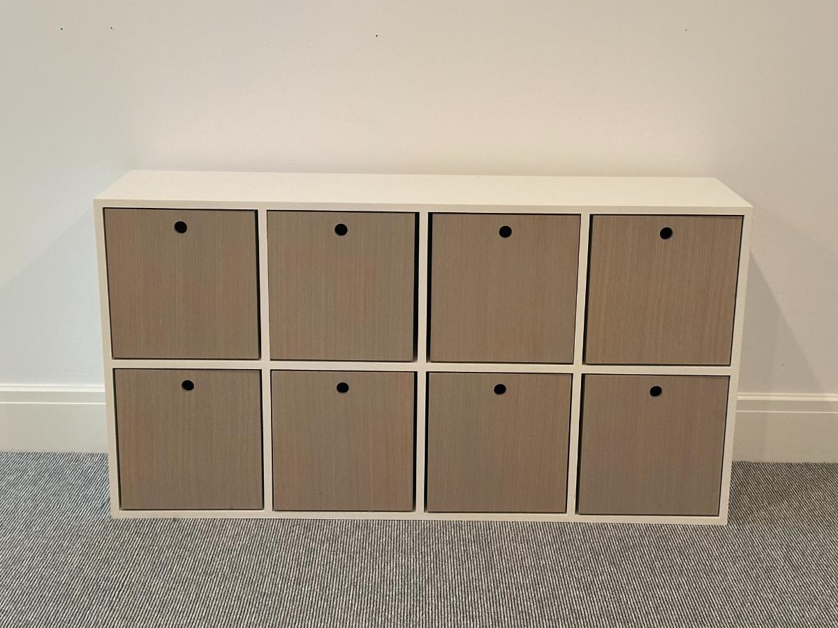 Modern Storage Bin Shelf