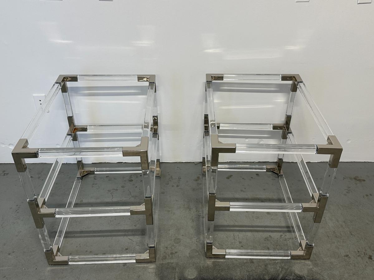 Jonathan Adler Jacques Side Tables, Pair