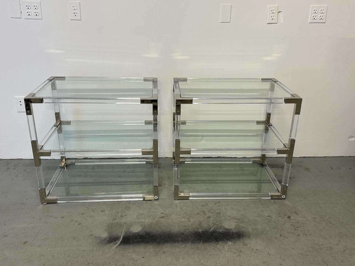 Jonathan Adler Jacques Side Tables, Pair