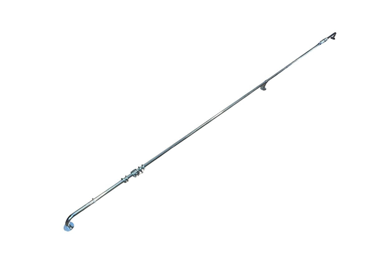.75in French Return Curtain Rod, 129in Length