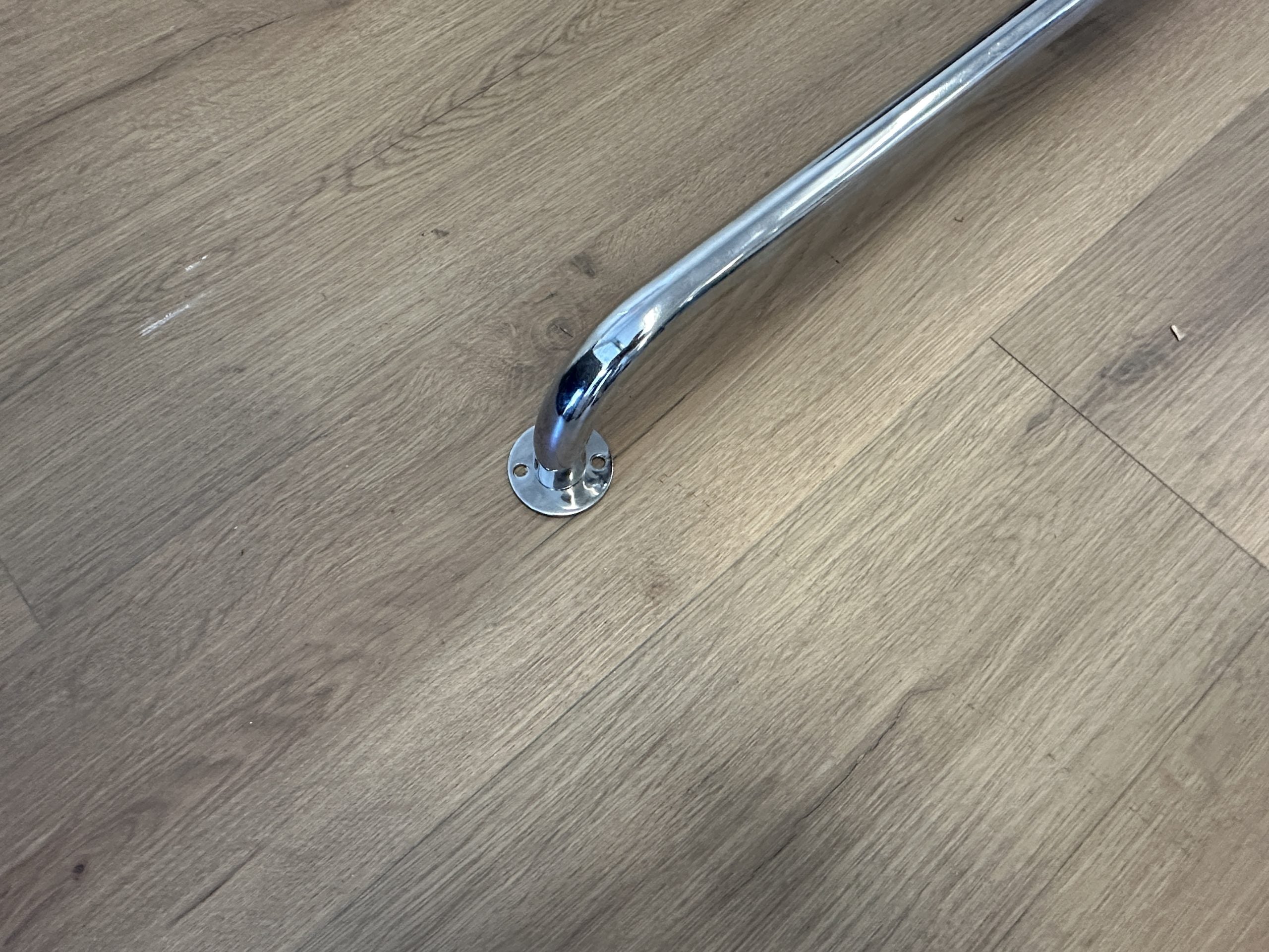1in French Return Curtain Rod, 137.75in Length