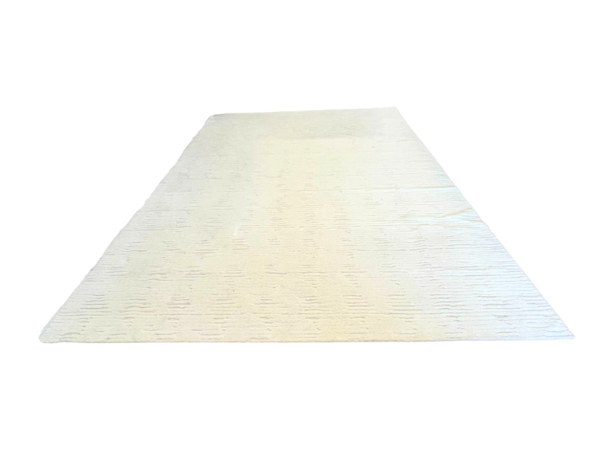 10 x 14 RH Meryem Hand-Knotted Ivory Wool Rug